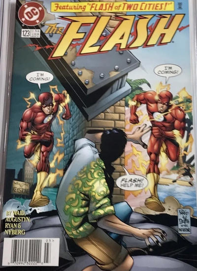 Cover for Flash (DC, 1987 series) #123 [Newsstand]