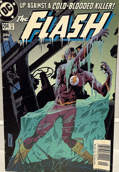 Cover for Flash (DC, 1987 series) #204 [Newsstand]
