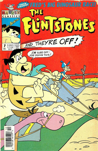 Cover for The Flintstones (Harvey, 1992 series) #7 [Newsstand]