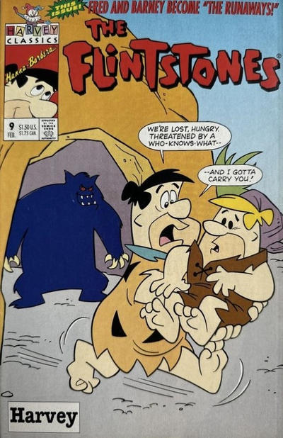 Cover for The Flintstones (Harvey, 1992 series) #9 [Direct]