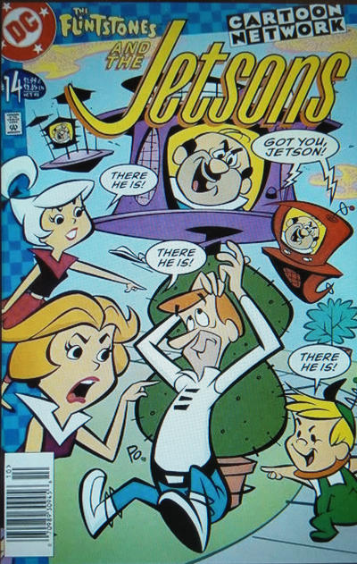 Cover for The Flintstones and the Jetsons (DC, 1997 series) #14 [Newsstand]