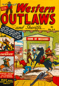 Cover Thumbnail for Western Outlaws and Sheriffs (Bell Features, 1950 series) #64