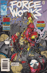 Cover for Force Works (Marvel, 1994 series) #12 [Newsstand]