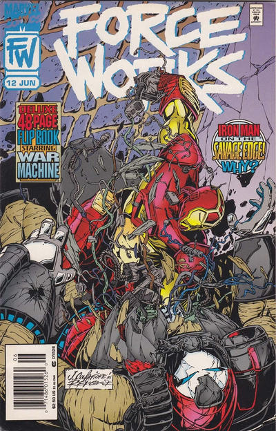 Cover for Force Works (Marvel, 1994 series) #12 [Newsstand]