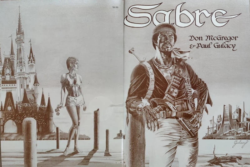 Cover for Sabre (Eclipse, 1978 series) [First Printing]