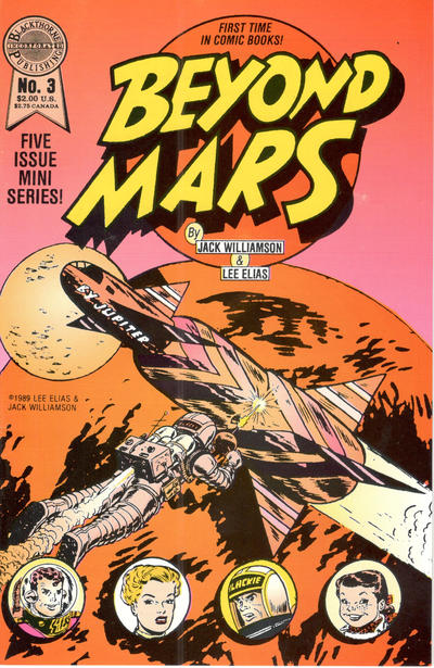 Cover for Beyond Mars (Blackthorne, 1989 series) #3 [Orange Edition]