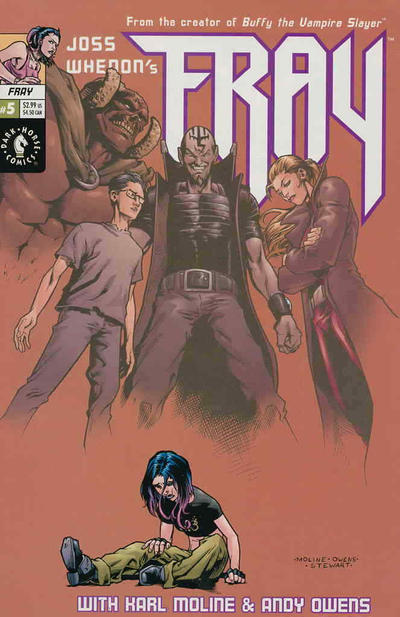 Cover for Fray (Dark Horse, 2001 series) #5 [2nd printing]