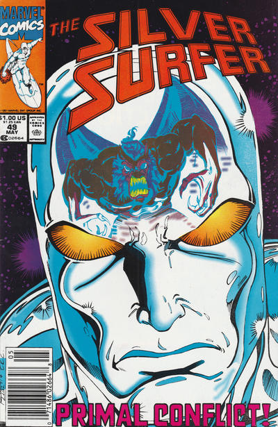 Cover for Silver Surfer (Marvel, 1987 series) #49 [Mark Jewelers]