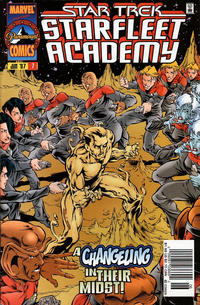 Cover for Star Trek: Starfleet Academy (Marvel, 1996 series) #7 [Newsstand]