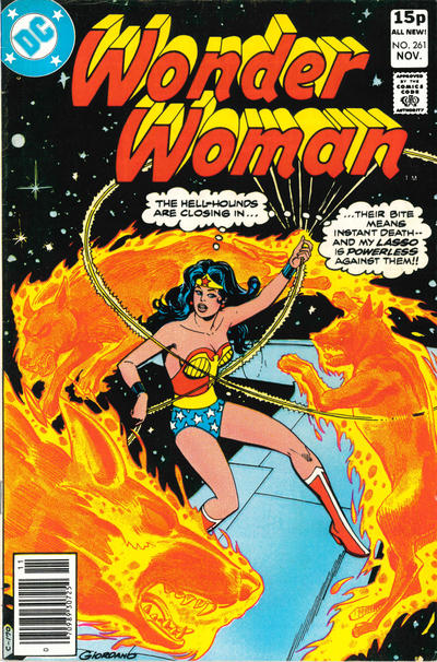 Cover for Wonder Woman (DC, 1942 series) #261 [British]