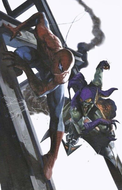 Cover for Amazing Spider-Man (Marvel, 2015 series) #797 [Variant Edition - ComicXposure Exclusive - Gabriele Dell'Otto White Virgin Cover C]