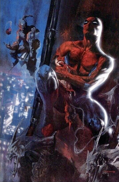 Cover for Amazing Spider-Man (Marvel, 2015 series) #798 [Variant Edition - ComicXposure Exclusive - Gabriele Dell'Otto Virgin Cover B]