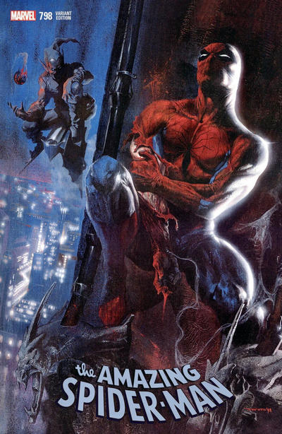 Cover for Amazing Spider-Man (Marvel, 2015 series) #798 [Variant Edition - ComicXposure Exclusive - Gabriele Dell'Otto Cover A]