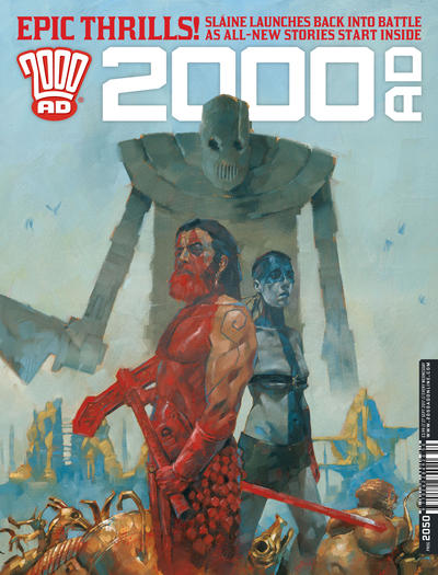 Cover for 2000 AD (Rebellion, 2001 series) #2050