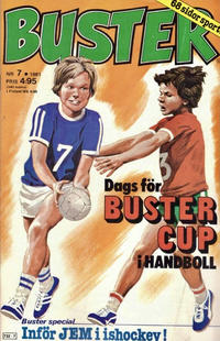 Cover Thumbnail for Buster (Semic, 1970 series) #7/1981