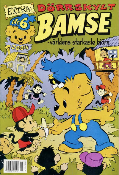 Cover for Bamse (Egmont, 1997 series) #6/2004 (390)