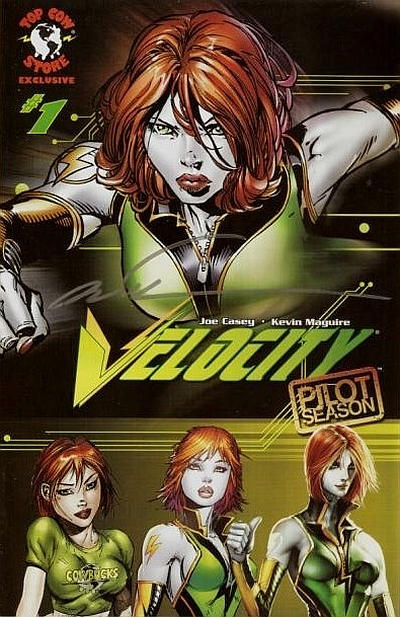 Cover for Velocity: Pilot Season (Image, 2007 series) #1 [Top Cow Store Exclusive]