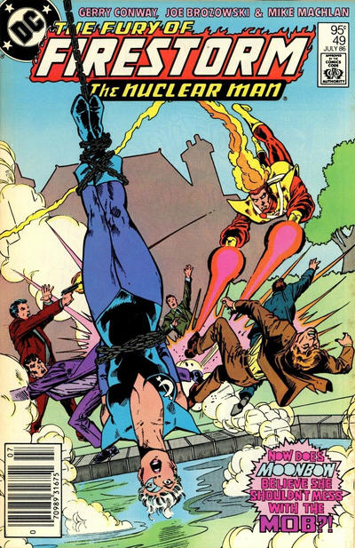 Cover for The Fury of Firestorm (DC, 1982 series) #49 [Canadian]