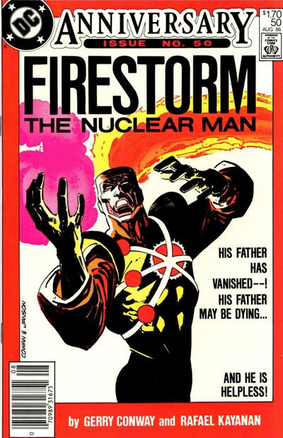 Cover for The Fury of Firestorm (DC, 1982 series) #50 [Canadian]