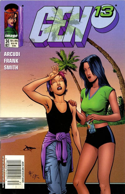 Cover for Gen 13 (Image, 1995 series) #34 [Newsstand]