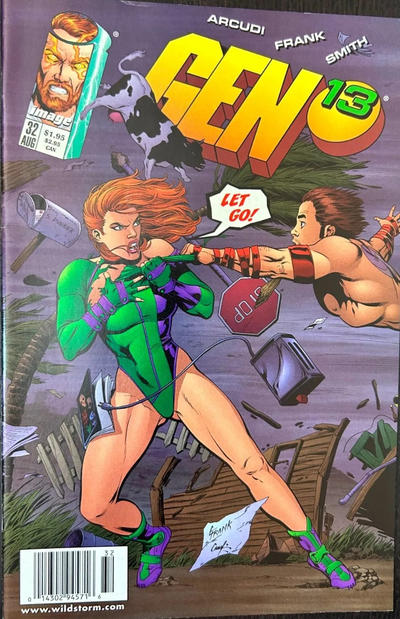 Cover for Gen 13 (Image, 1995 series) #32 [Newsstand]