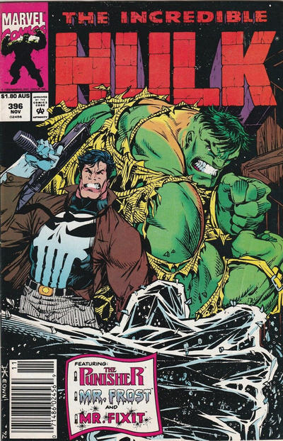 Cover for The Incredible Hulk (Marvel, 1968 series) #396 [Australian]