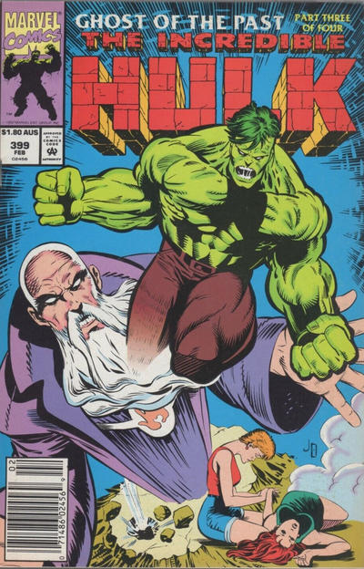 Cover for The Incredible Hulk (Marvel, 1968 series) #399 [Australian]