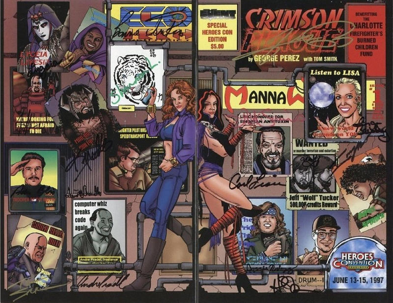 Cover for Crimson Plague (Event Comics, 1997 series) #1 [Special Heroes Con Edition]