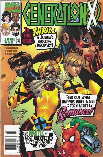 Cover for Generation X (Marvel, 1994 series) #52 [Newsstand]