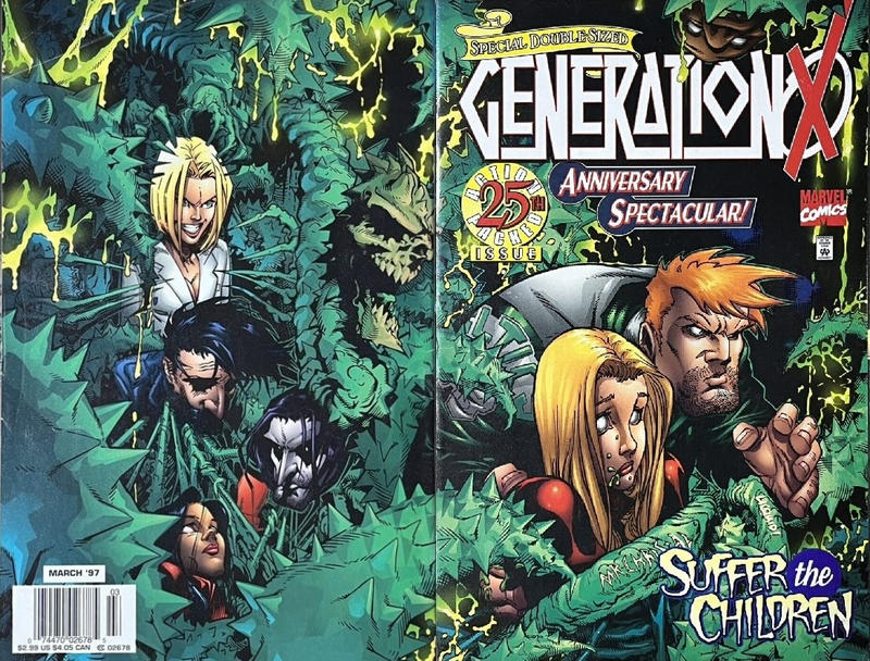 Cover for Generation X (Marvel, 1994 series) #25 [Newsstand]