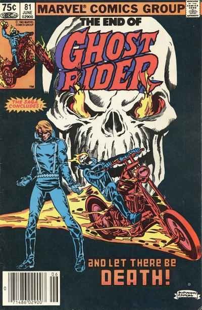 Cover for Ghost Rider (Marvel, 1973 series) #81 [Canadian]
