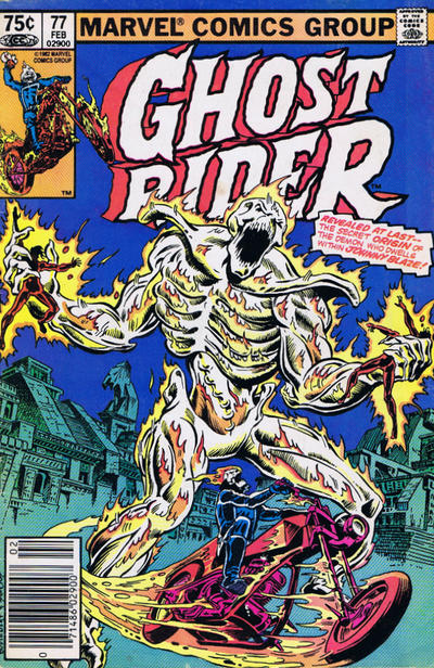 Cover for Ghost Rider (Marvel, 1973 series) #77 [Canadian]