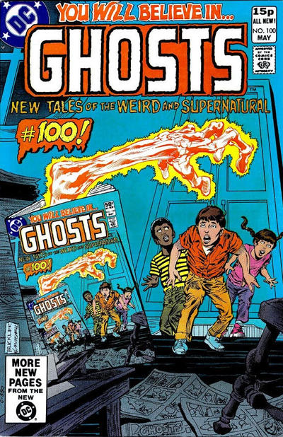 Cover for Ghosts (DC, 1971 series) #100 [British]