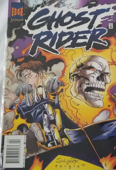 Cover for Ghost Rider (Marvel, 1990 series) #72 [Newsstand]