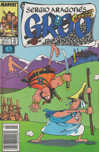 Cover for Sergio Aragonés Groo the Wanderer (Marvel, 1985 series) #79 [Newsstand]