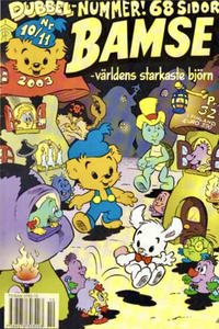 Cover Thumbnail for Bamse (Egmont, 1997 series) #10-11/2003