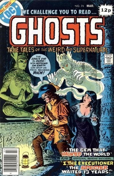 Cover for Ghosts (DC, 1971 series) #74 [British]