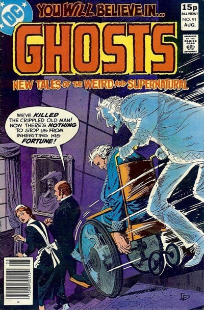 Cover for Ghosts (DC, 1971 series) #91 [British]