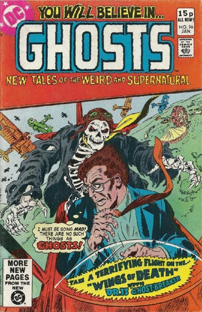 Cover for Ghosts (DC, 1971 series) #96 [British]
