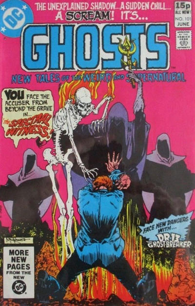 Cover for Ghosts (DC, 1971 series) #101 [British]