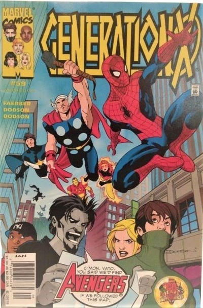 Cover for Generation X (Marvel, 1994 series) #59 [Newsstand]