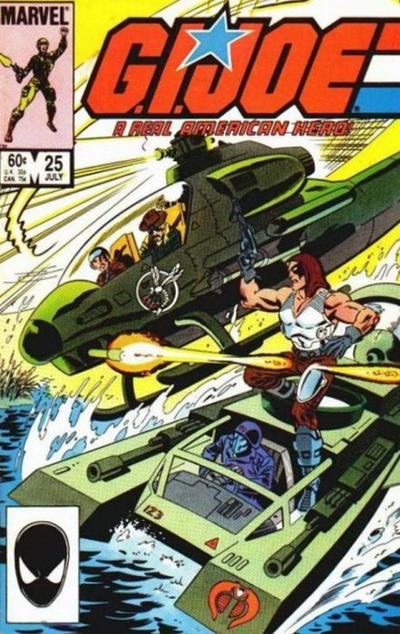 Cover for G.I. Joe, A Real American Hero (Marvel, 1982 series) #25 [Second Print]