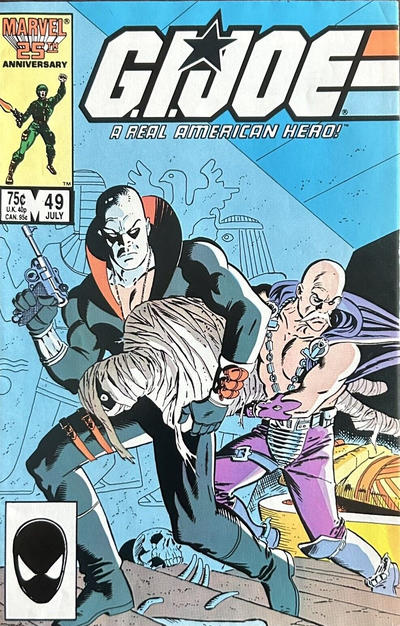 Cover for G.I. Joe, A Real American Hero (Marvel, 1982 series) #49 [Second Print]