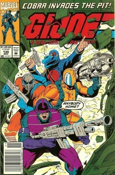 Cover for G.I. Joe, A Real American Hero (Marvel, 1982 series) #130 [Newsstand]