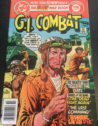 Cover for G.I. Combat (DC, 1957 series) #270 [Canadian]