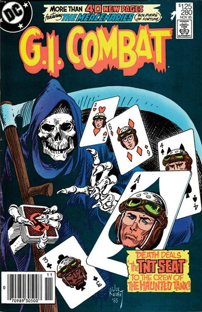 Cover for G.I. Combat (DC, 1957 series) #280 [Newsstand]