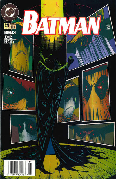 Cover for Batman (DC, 1940 series) #524 [Newsstand]