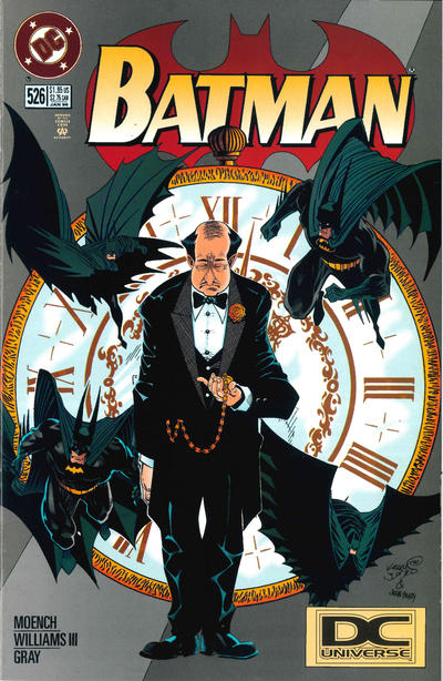 Cover for Batman (DC, 1940 series) #526 [DC Universe Corner Box]