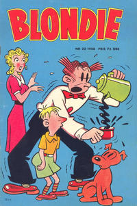 Cover Thumbnail for Blondie (Åhlén & Åkerlunds, 1956 series) #22/1956