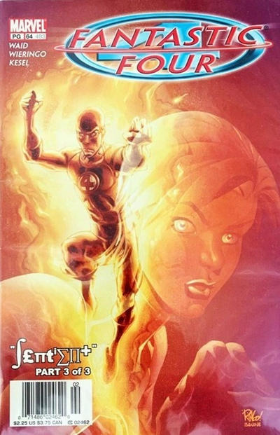 Cover for Fantastic Four (Marvel, 1998 series) #64 (493) [Newsstand]